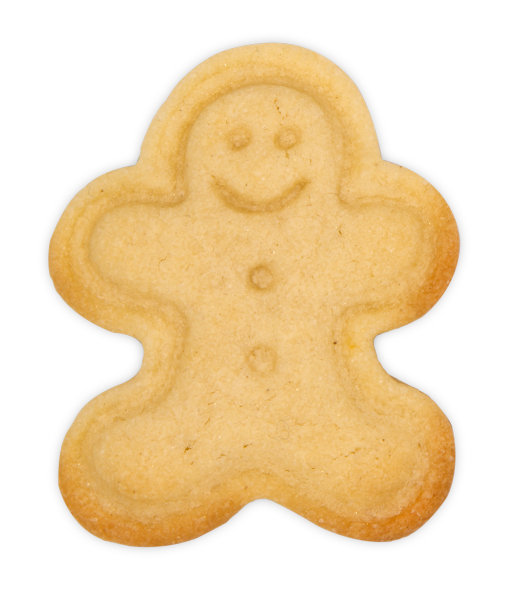 Plunger Cutter with Embosser - Gingerbread Man
